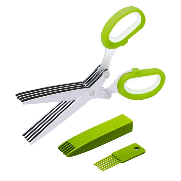 5 Blades Stainless Steel Herb Scissors