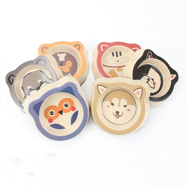 Bamboo fiber Pet bowl