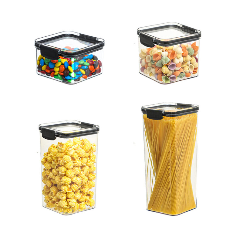 Hermetic kitchen storage jars